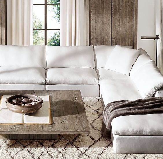 restoration hardware cloud sofa