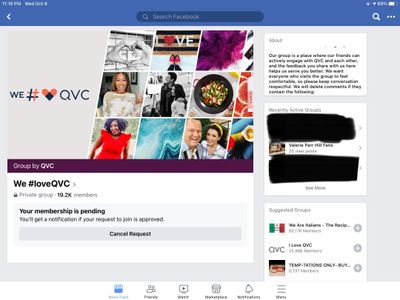 qvc community page