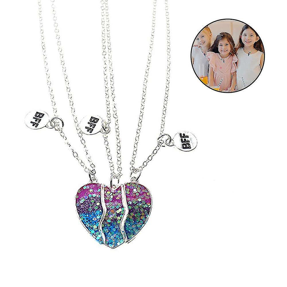 best friend necklaces for 3