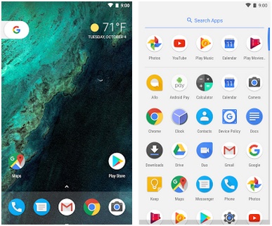 google pixel launcher