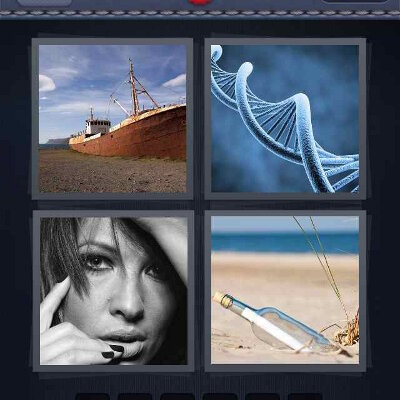 4 pics one word answers 6 letters