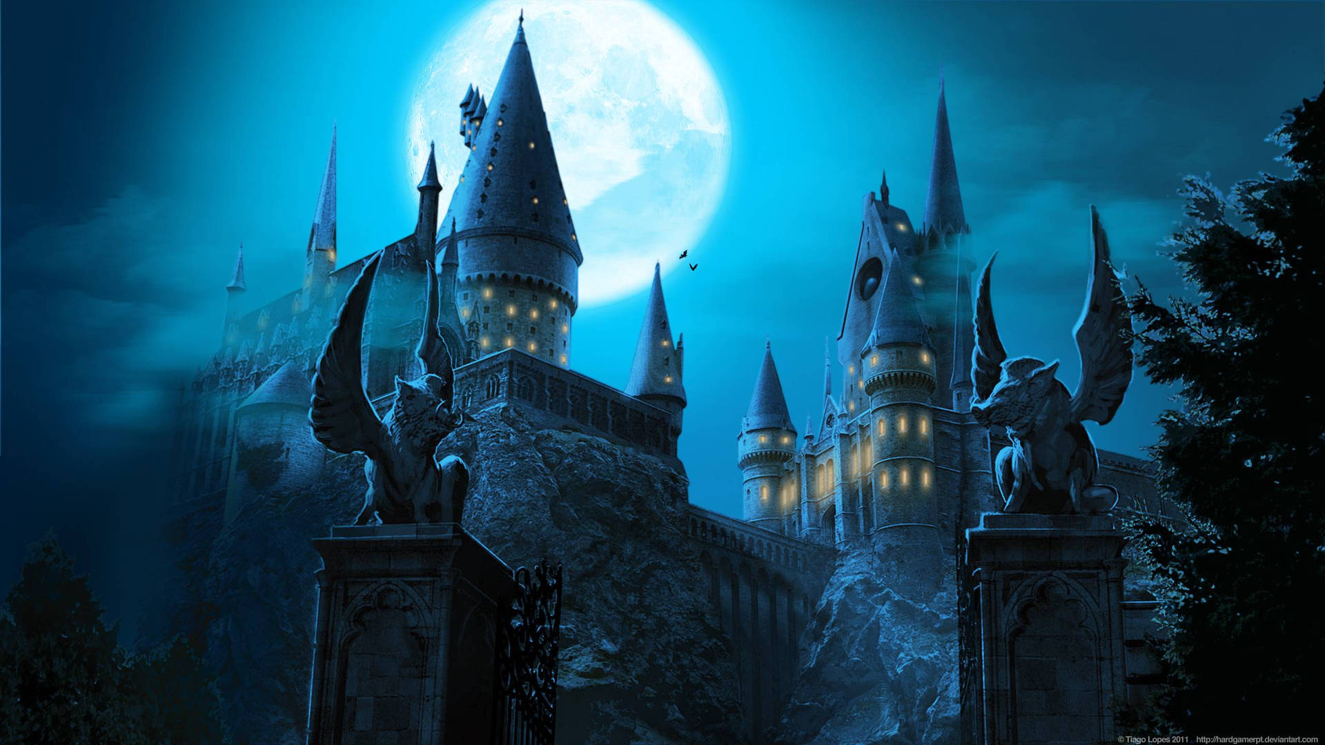 hogwarts wallpaper for laptop