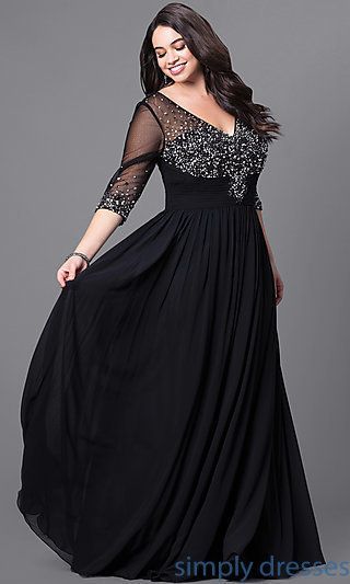 plus size evening gown dresses