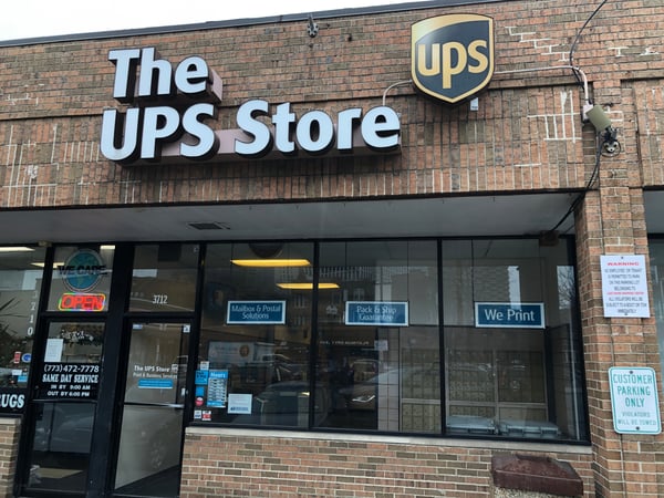 what time does the ups store close