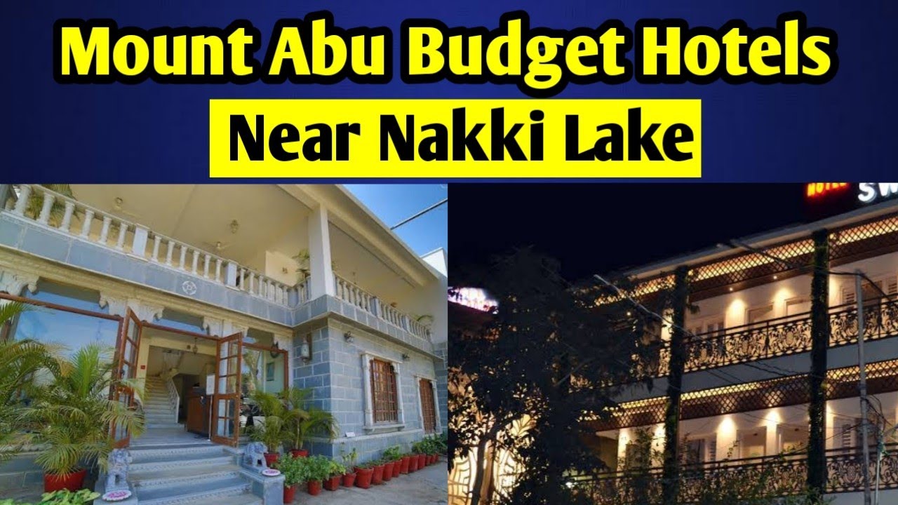 nakki lake mount abu hotel