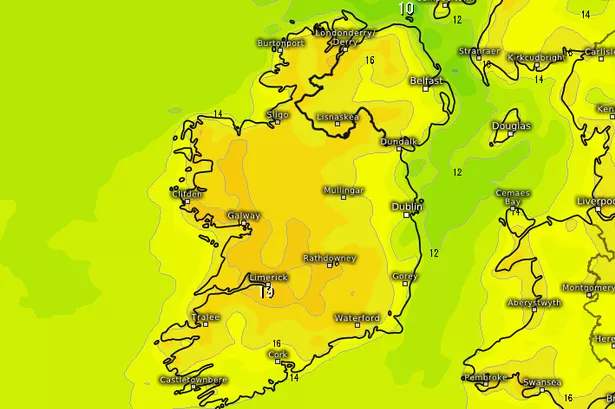 10 weather forecast dublin