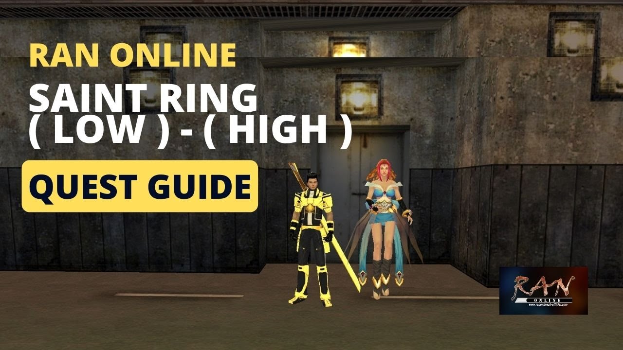 saint ring quest ran online