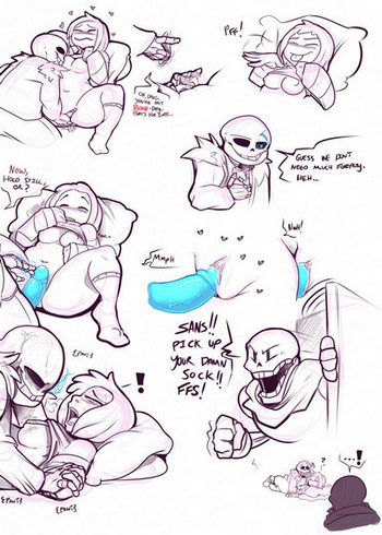 sans x frisk hentai