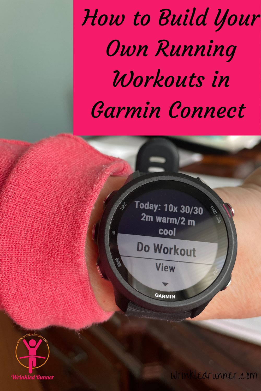 garmin connect/start