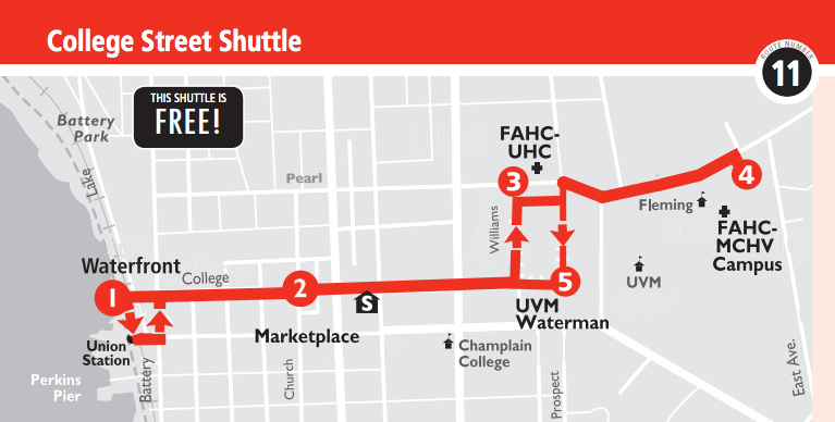 burlington vt bus schedule