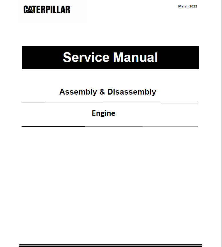 caterpillar 3516 service manual