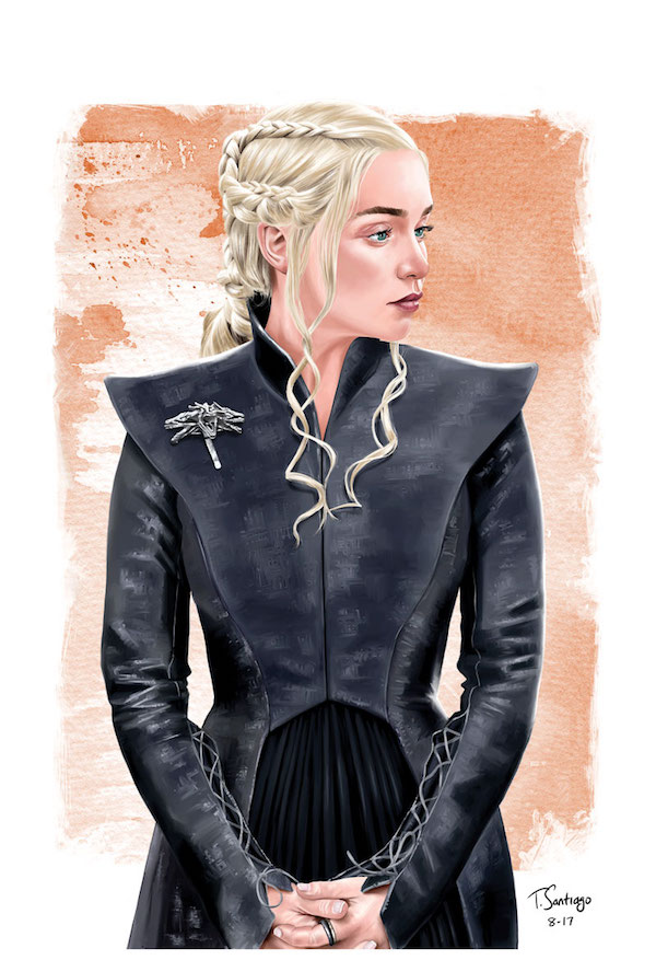 game of thrones fan art daenerys