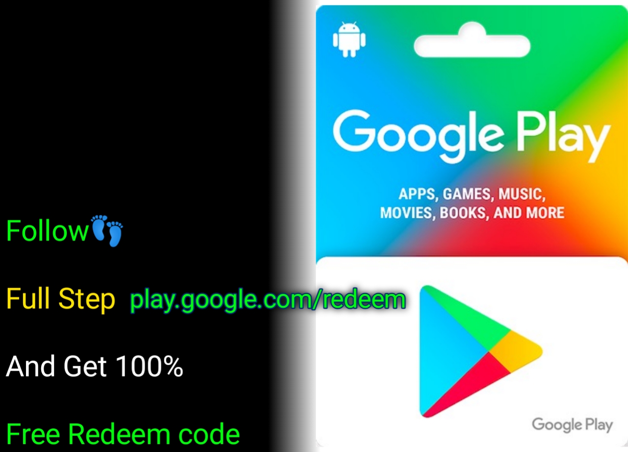 google play card redeem