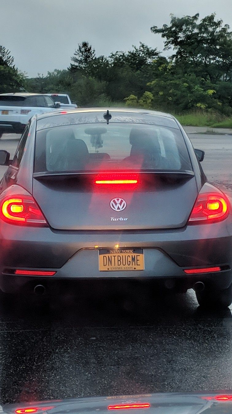 volkswagen license plate ideas