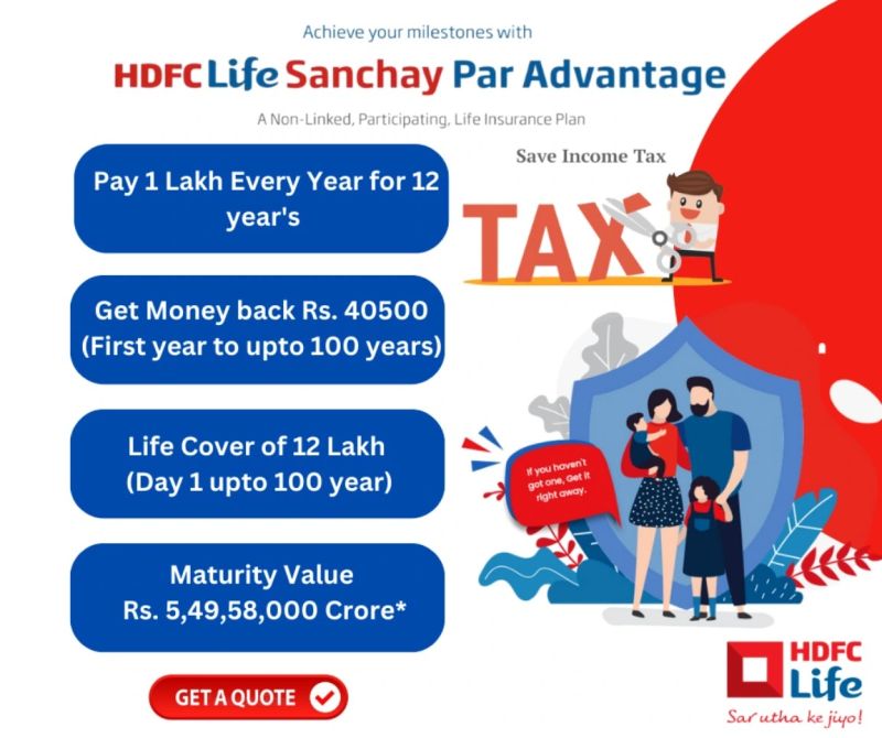 hdfc sanchay par advantage in hindi