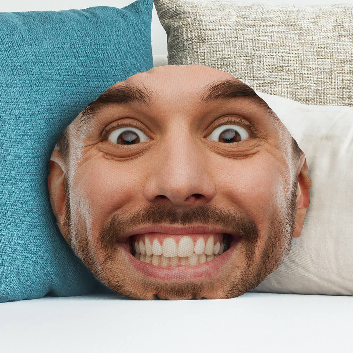 personalised face pillow