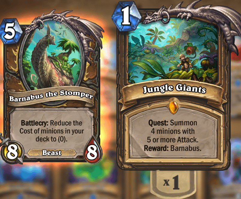 jungle giants hearthstone