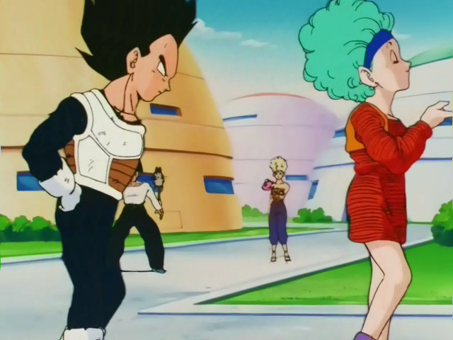 dbz vegeta and bulma