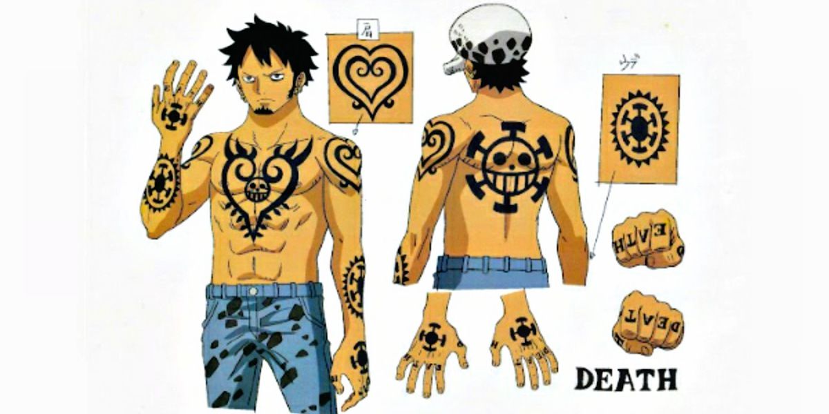 law one piece tattoo