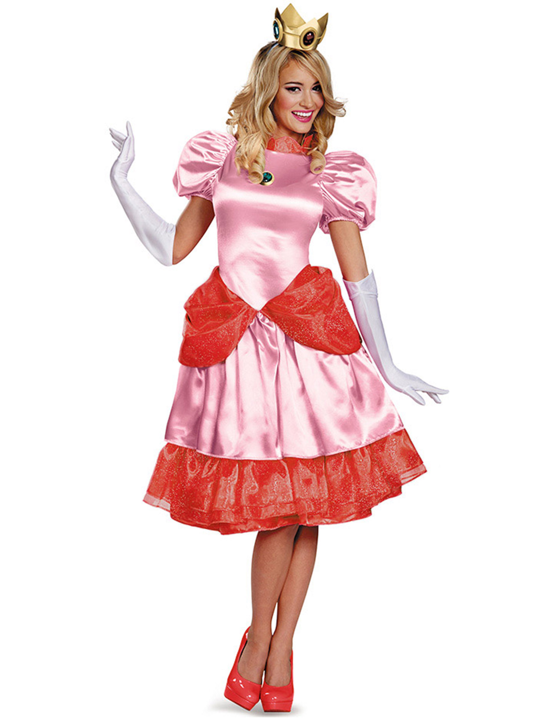 costume peach femme