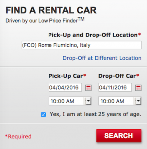 costco car rentals