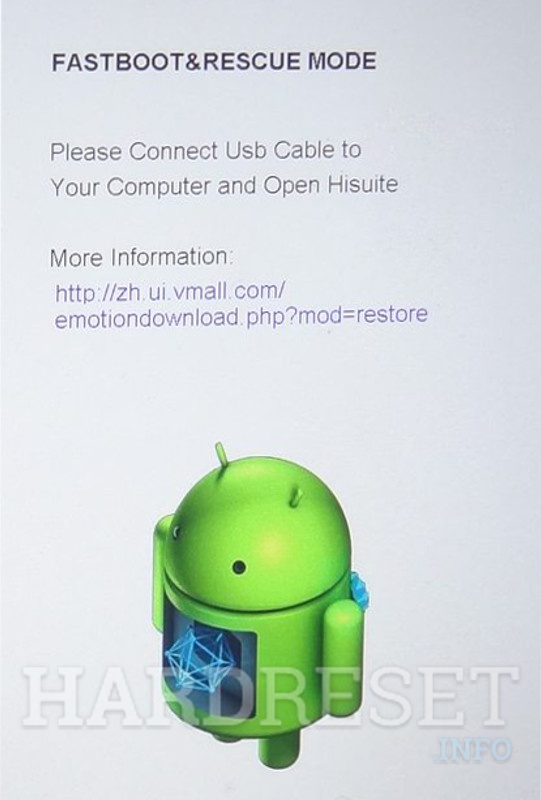enter into fastboot mode huawei tablet