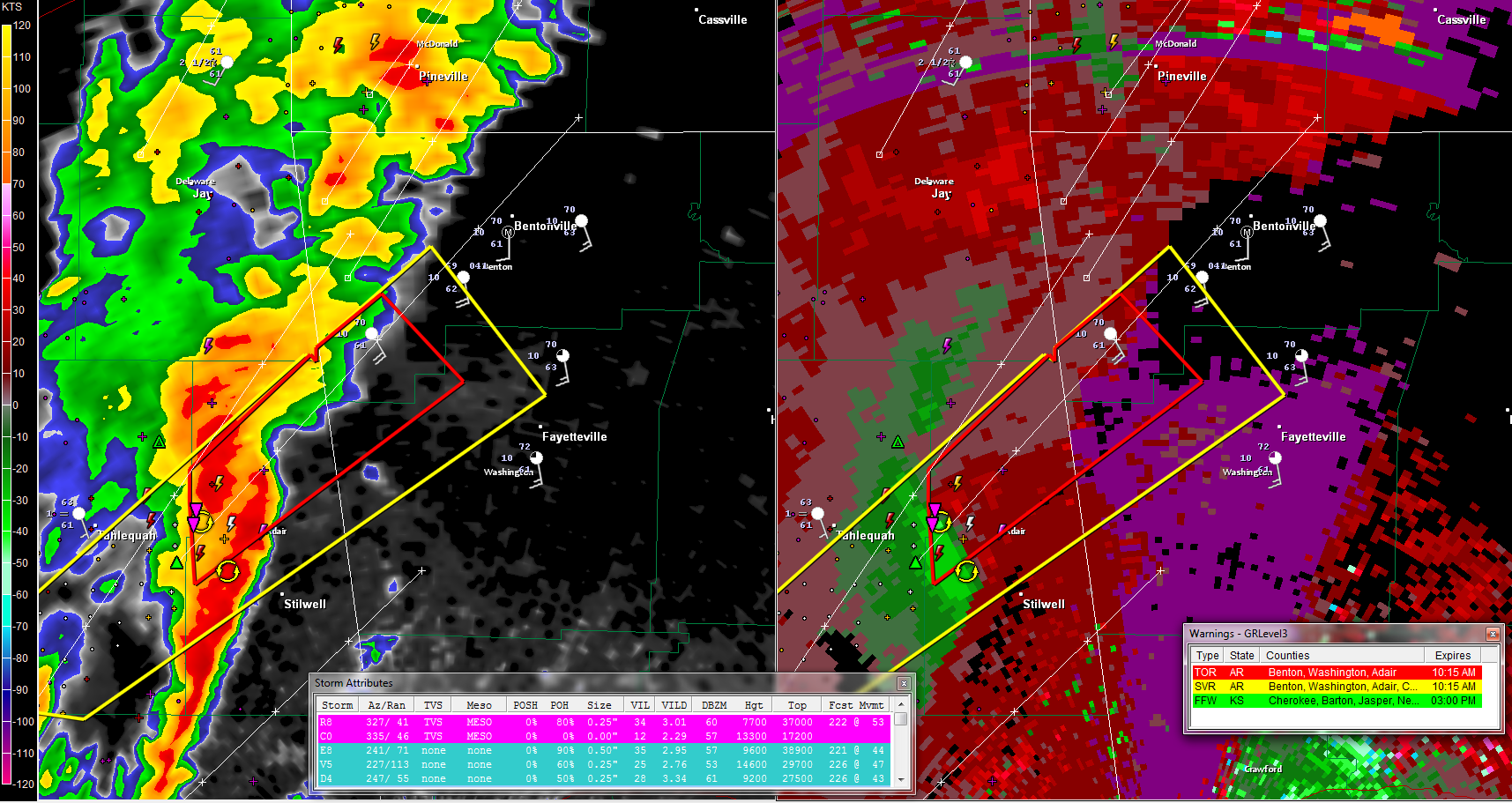 radar bentonville ar