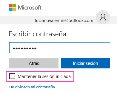 msn inicio sesion