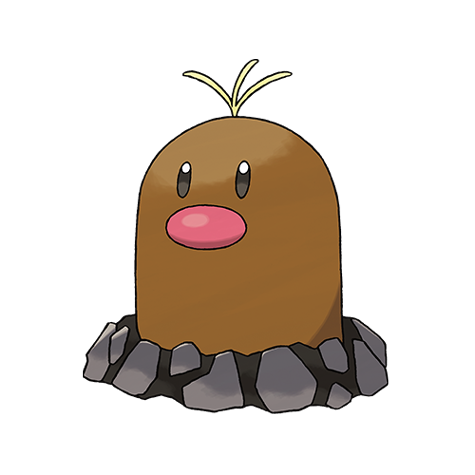 diglett side view