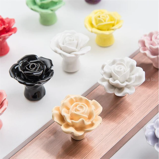 flower door handles