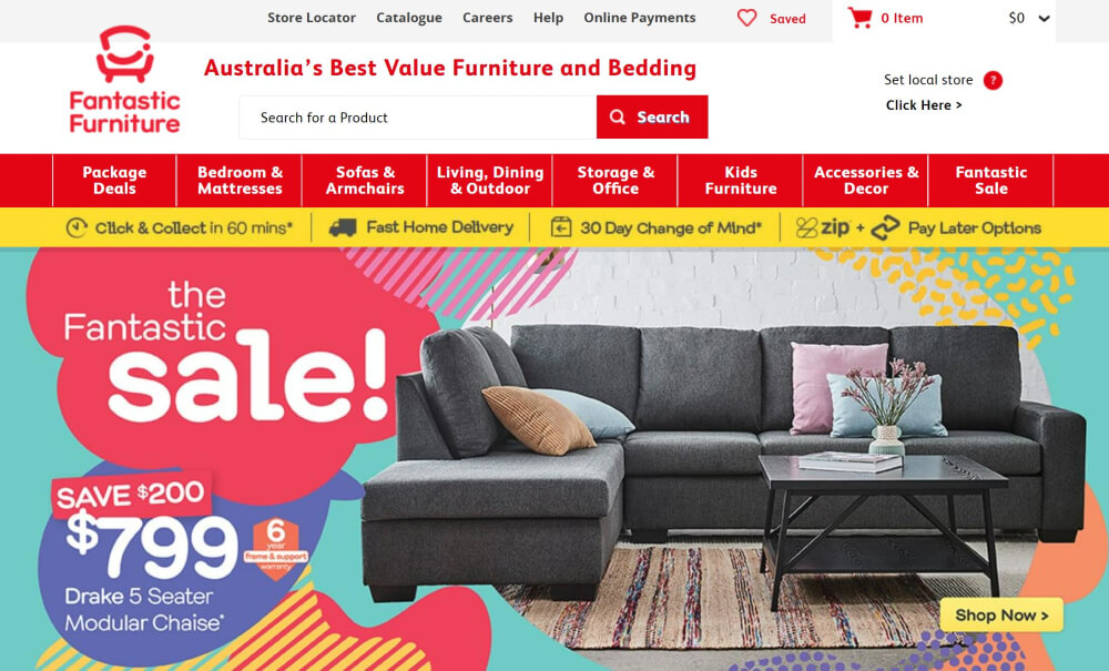 places that sell furniture near me