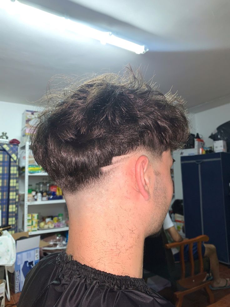 mullet con low fade