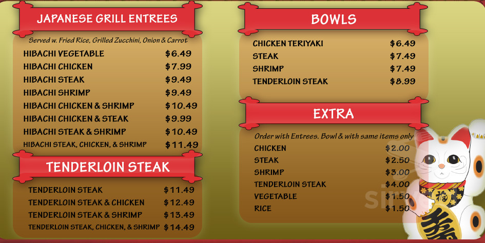 golden chicken prince frederick menu