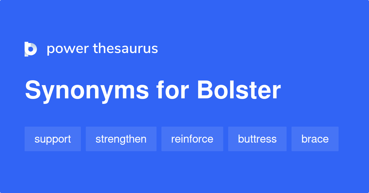 synonym bolster