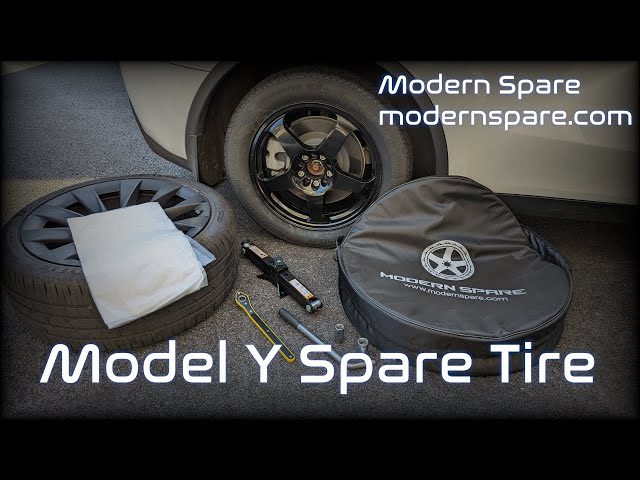 model y spare tire location