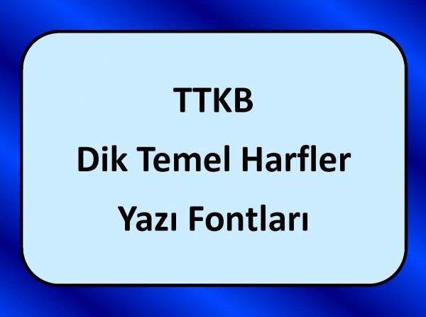 tdk yazı fontu