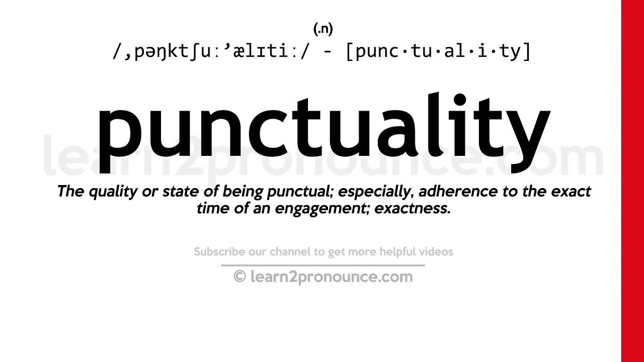 punctual pronunciation