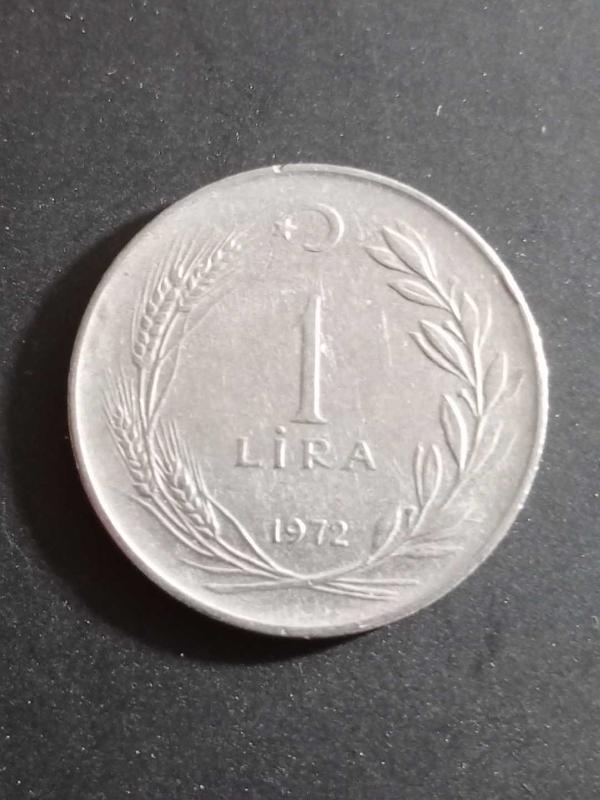 1972 1 lira değeri