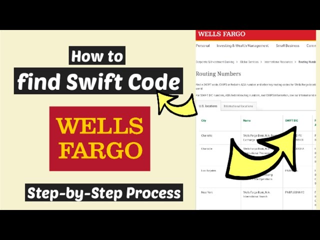 wells fargo california swift code