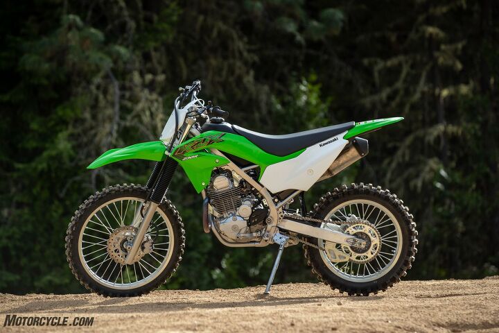 klx230 top speed