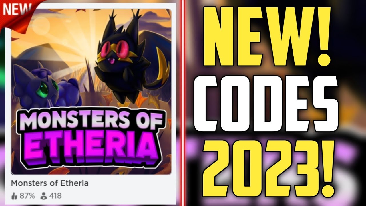 monsters of etheria codes