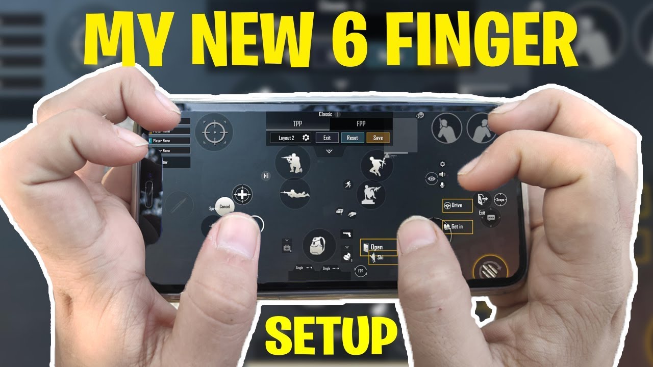 6 finger claw pubg mobile