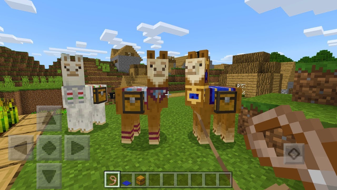 minecraft tame a llama