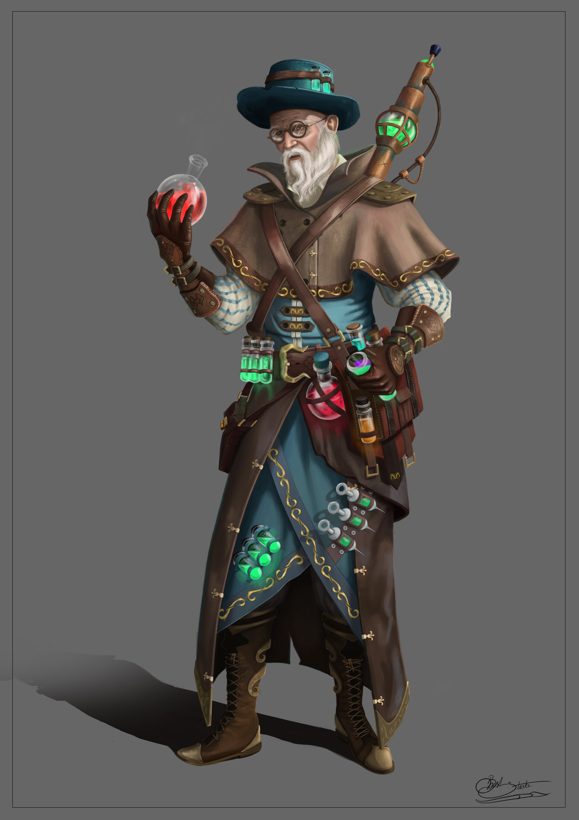 alchemist character art