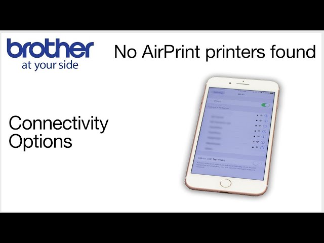 no airprint printers found