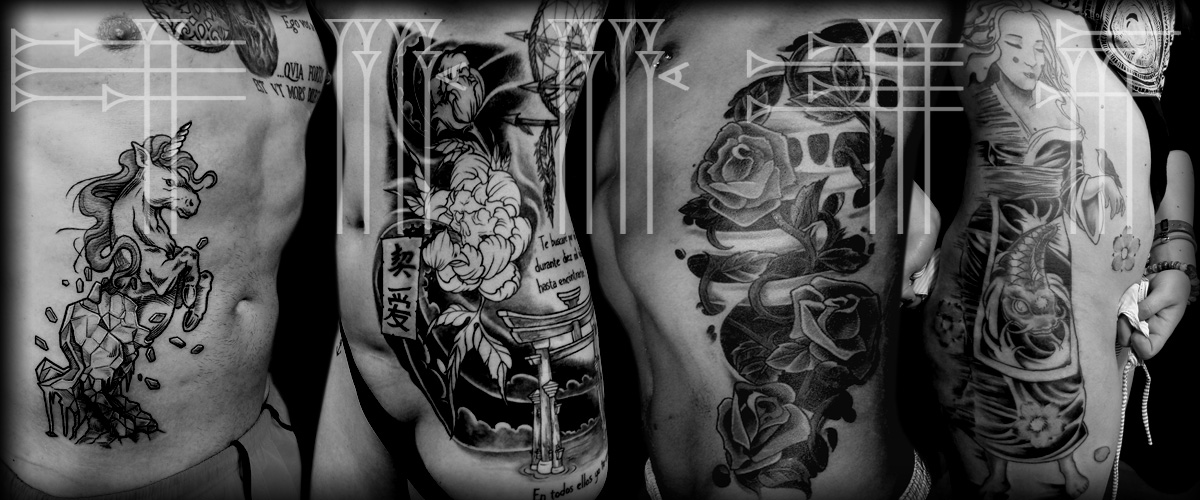 tatuajes costado hombre