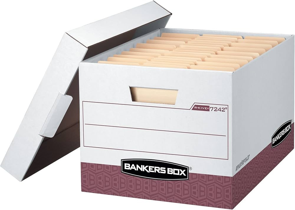 staples bankers boxes