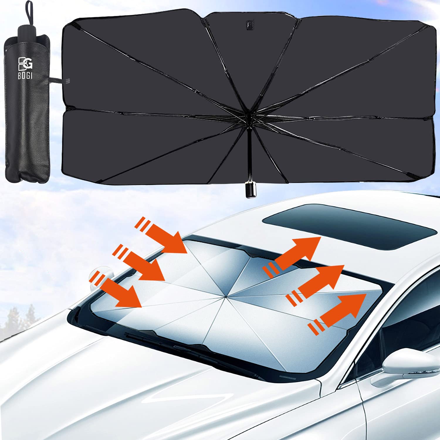 foldable sunshade for car