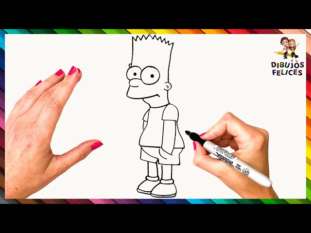 dibujos bart