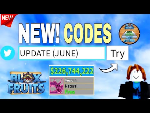 blox fruit codes june 2022